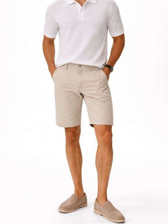 Banana Republic Other - Banana Republic Aiden Slim Fit Khaki Chino Short 9” Size 36
